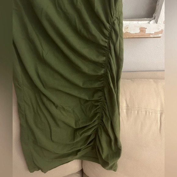 Melrose & Market ruched cotton t-shirt dress - Picture 5 of 12